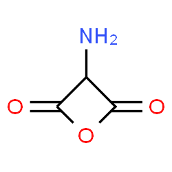 ChemSpider 2D Image | 3-Amino-2,4-oxetanedione | C3H3NO3