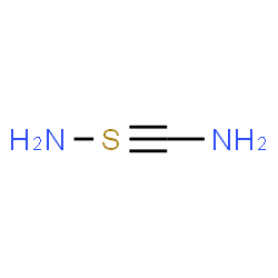 ChemSpider 2D Image | 1-(Amino-lambda~4~-sulfanylidyne)methanamine | CH4N2S