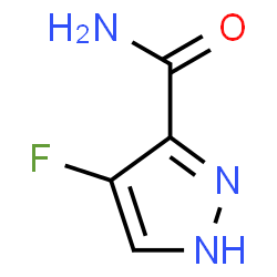 ChemSpider 2D Image | 4-Fluoro-1H-pyrazole-3-carboxamide | C4H4FN3O