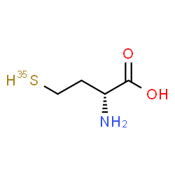 ChemSpider 2D Image | D-(~35~S)Homocysteine | C4H9NO235S