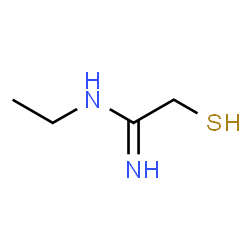 ChemSpider 2D Image | N-Ethyl-2-sulfanylethanimidamide | C4H10N2S