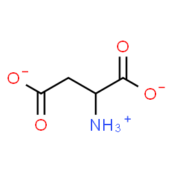 ChemSpider 2D Image | 2-Ammoniosuccinate | C4H6NO4