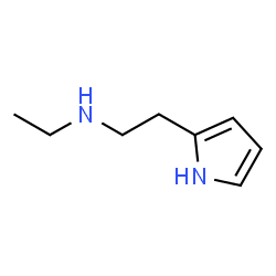 ChemSpider 2D Image | N-Ethyl-2-(1H-pyrrol-2-yl)ethanamine | C8H14N2