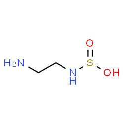 ChemSpider 2D Image | (2-Aminoethyl)sulfuramidous acid | C2H8N2O2S