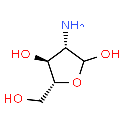 ChemSpider 2D Image | 2-Amino-2-deoxy-D-arabinofuranose | C5H11NO4