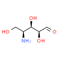 ChemSpider 2D Image | 4-Amino-4-deoxy-L-xylose | C5H11NO4