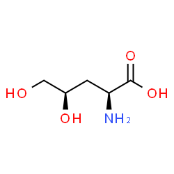 ChemSpider 2D Image | (4R)-4,5-Dihydroxy-L-norvaline | C5H11NO4
