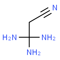 ChemSpider 2D Image | 3,3,3-Triaminopropanenitrile | C3H8N4