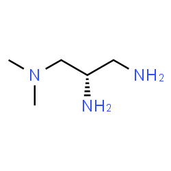 ChemSpider 2D Image | (2S)-N,N-Dimethyl-1,2,3-propanetriamine | C5H15N3