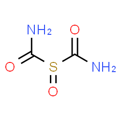 ChemSpider 2D Image | Sulfinylbis(aminomethanone) | C2H4N2O3S