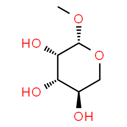 ChemSpider 2D Image | Methyl beta-D-lyxopyranoside | C6H12O5