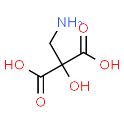ChemSpider 2D Image | (Aminomethyl)(hydroxy)malonic acid | C4H7NO5