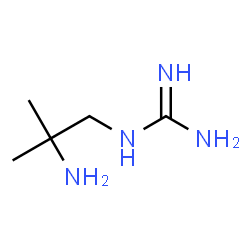 ChemSpider 2D Image | 1-(2-Amino-2-methylpropyl)guanidine | C5H14N4