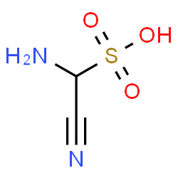 ChemSpider 2D Image | Amino(cyano)methanesulfonic acid | C2H4N2O3S