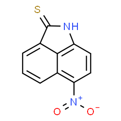 ChemSpider 2D Image | 6-Nitrobenzo[cd]indole-2(1H)-thione | C11H6N2O2S