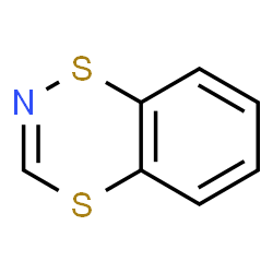 ChemSpider 2D Image | 1,4,2-Benzodithiazine | C7H5NS2