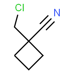 ChemSpider 2D Image | 1-(Chloromethyl)cyclobutanecarbonitrile | C6H8ClN