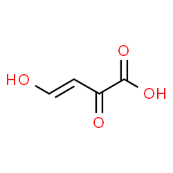ChemSpider 2D Image | (3E)-4-Hydroxy-2-oxo-3-butenoic acid | C4H4O4