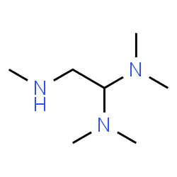 ChemSpider 2D Image | N~1~,N~1~,N~1~,N~1~,N~2~-Pentamethyl-1,1,2-ethanetriamine | C7H19N3