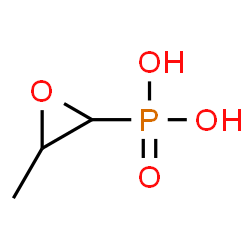 ChemSpider 2D Image | 1,2-EPOXYPROPYLPHOSPHONIC ACID | C3H7O4P