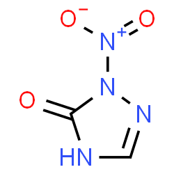 ChemSpider 2D Image | 2-Nitro-2,4-dihydro-3H-1,2,4-triazol-3-one | C2H2N4O3