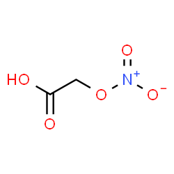 ChemSpider 2D Image | (Nitrooxy)acetic acid | C2H3NO5