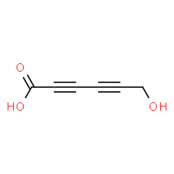 ChemSpider 2D Image | 6-Hydroxy-2,4-hexadiynoic acid | C6H4O3