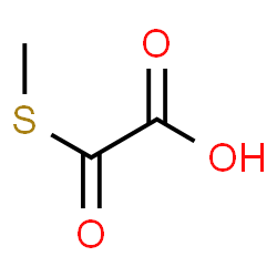 ChemSpider 2D Image | (Methylsulfanyl)(oxo)acetic acid | C3H4O3S