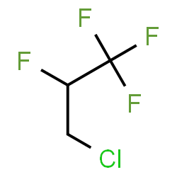 ChemSpider 2D Image | 3-Chloro-1,1,1,2-tetrafluoropropane | C3H3ClF4
