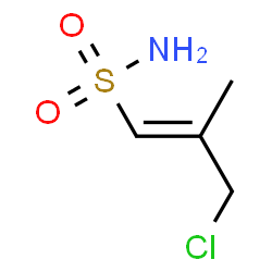 ChemSpider 2D Image | (1E)-3-Chloro-2-methyl-1-propene-1-sulfonamide | C4H8ClNO2S