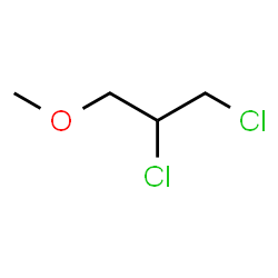 ChemSpider 2D Image | 1,2-Dichloro-3-methoxypropane | C4H8Cl2O