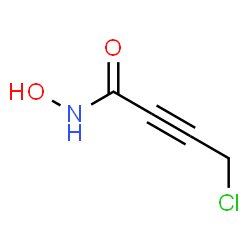 ChemSpider 2D Image | 4-Chloro-N-hydroxy-2-butynamide | C4H4ClNO2