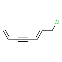 ChemSpider 2D Image | (5E)-7-Chloro-1,5-heptadien-3-yne | C7H7Cl