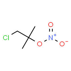 ChemSpider 2D Image | 1-Chloro-2-methyl-2-propanyl nitrate | C4H8ClNO3