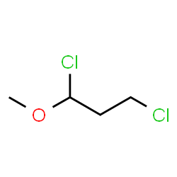 ChemSpider 2D Image | 1,3-Dichloro-1-methoxypropane | C4H8Cl2O