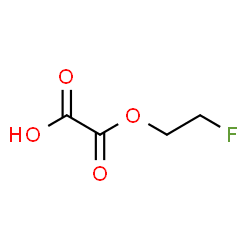 ChemSpider 2D Image | (2-Fluoroethoxy)(oxo)acetic acid | C4H5FO4