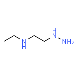 ChemSpider 2D Image | N-Ethyl-2-hydrazinoethanamine | C4H13N3