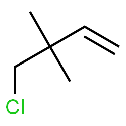ChemSpider 2D Image | 4-Chloro-3,3-dimethyl-1-butene | C6H11Cl