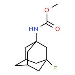 ChemSpider 2D Image | Methyl (3-fluoroadamantan-1-yl)carbamate | C12H18FNO2