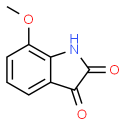 ChemSpider 2D Image | 7-Methoxy-1H-indole-2,3-dione | C9H7NO3