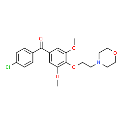 ChemSpider 2D Image | morclofone | C21H24ClNO5