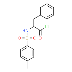ChemSpider 2D Image | N-[(4-Methylphenyl)sulfonyl]phenylalanyl chloride | C16H16ClNO3S