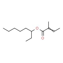 ChemSpider 2D Image | 3-Octanyl 2-methyl-2-butenoate | C13H24O2