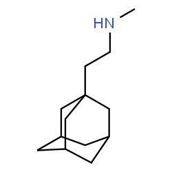 ChemSpider 2D Image | 2-(Adamantan-1-yl)-N-methylethanamine | C13H23N