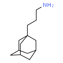 ChemSpider 2D Image | 3-(Adamantan-1-yl)-1-propanamine | C13H23N