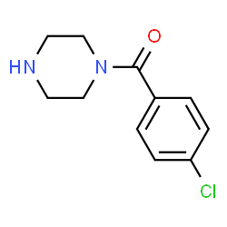 ChemSpider 2D Image | 1-(4-chlorobenzoyl)piperazine | C11H13ClN2O