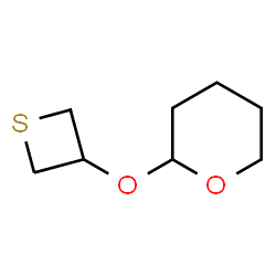 ChemSpider 2D Image | 2-(3-Thietanyloxy)tetrahydro-2H-pyran | C8H14O2S