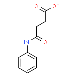 ChemSpider 2D Image | 4-Anilino-4-oxobutanoate | C10H10NO3