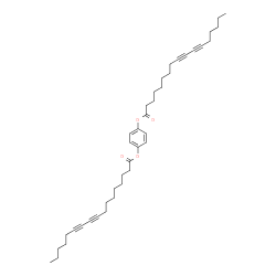 ChemSpider 2D Image | 1,4-Phenylene bis(9,11-heptadecadiynoate) | C40H54O4