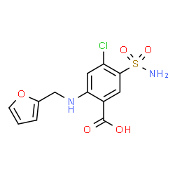 ChemSpider 2D Image | Furosemide | C12H11ClN2O5S
